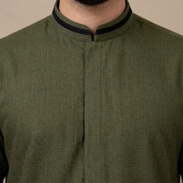 Olive Green Designer Thobe