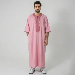 Pink Traditional Moroccan Thobe usa