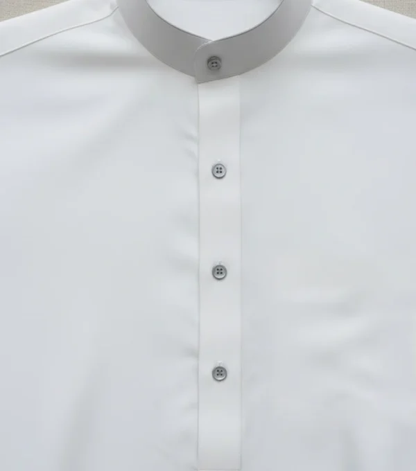Saudi White Jubba Thobe for Kids Boys