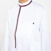 Stripe White Jubba Thobe for Baby Boy USA Stripe White Jubba Thobe for Baby Boy USA