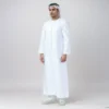 White Men’s Emirate Islamic Clothing Thobes USA