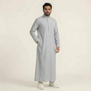 Silver Grey Mens Arabic Wholesale Thobes