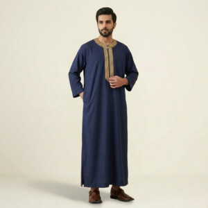 navy blue Moroccan Wholesale Thobes